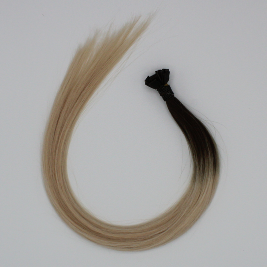 Extensions à la kératine - XENA - Majirel 7 Ombré blond beige #XA