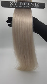 Extensions à la kératine - Blond polaire Blanc #70